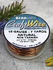 CRAFT WIRE 18GA ROUND 7YD NATURAL COPPER