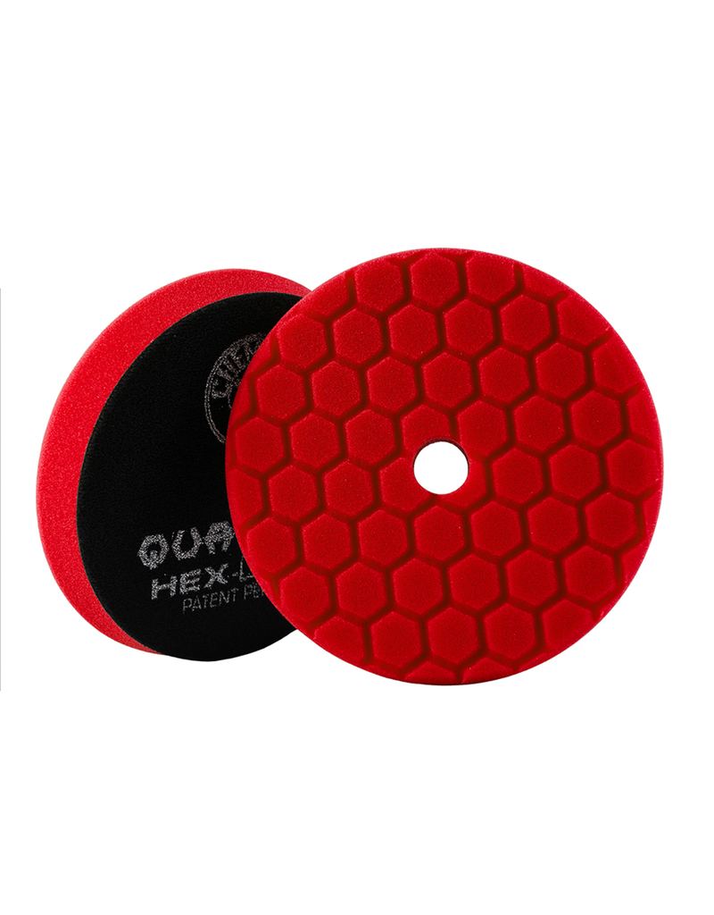 HexLogic HexLogic Quantum Buffing Pad Red 5.5'' Detail Garage