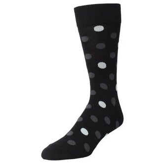 MeMoi MeMoi Boys Two Tone Dot Crew Socks - MK-175 - MeMoi MeMoi Boys Two Tone Dot Crew Socks - MK-175 -