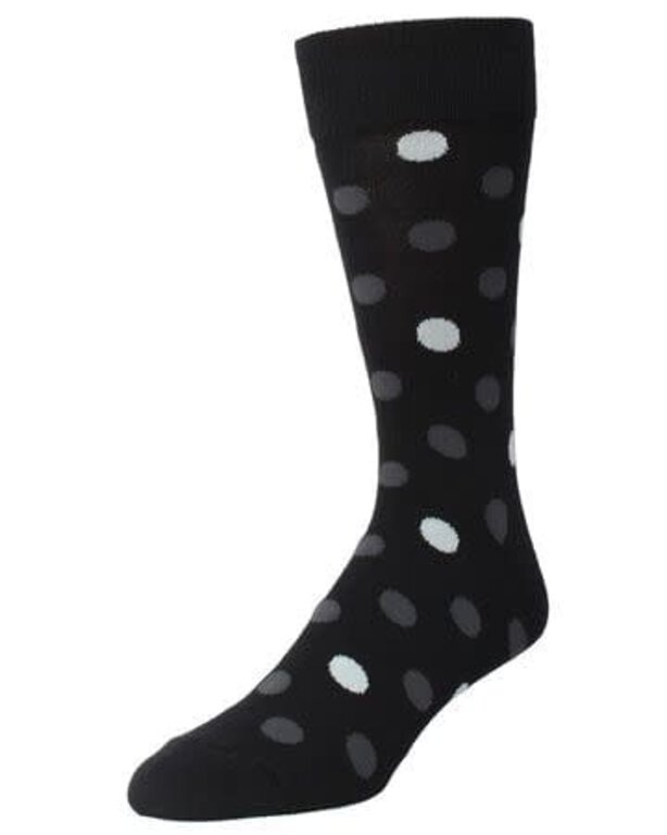MeMoi MeMoi Boys Two Tone Dot Crew Socks - MK-175 -