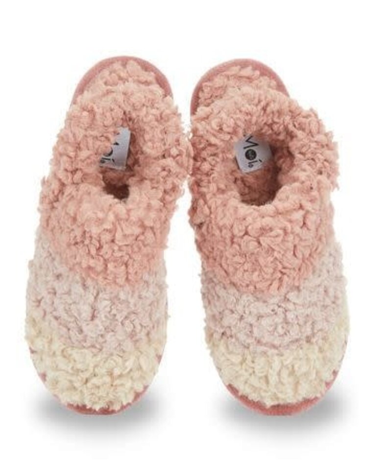 MeMoi MeMoi Shaggy Fur Plush Slippers - MKS-0003 -