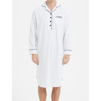 Ven Dave Ven Dave Mens Knit White Nightshirt - G06 -