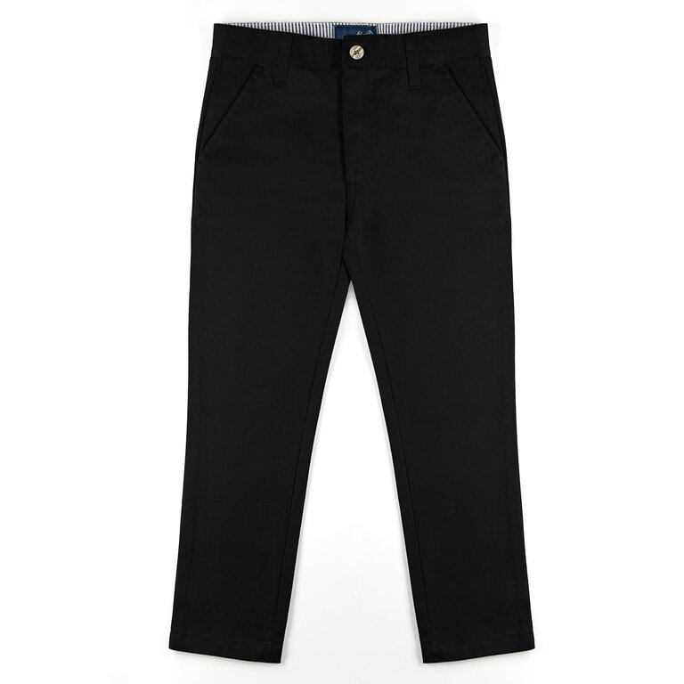 All Navy All Navy Boys Poly/Cotton Pants - Toddler Sizes - Slim Fit -
