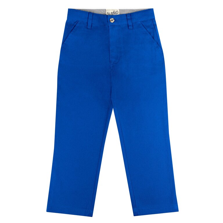 All Navy All Navy Boys Cotton Pants - Regular Fit -