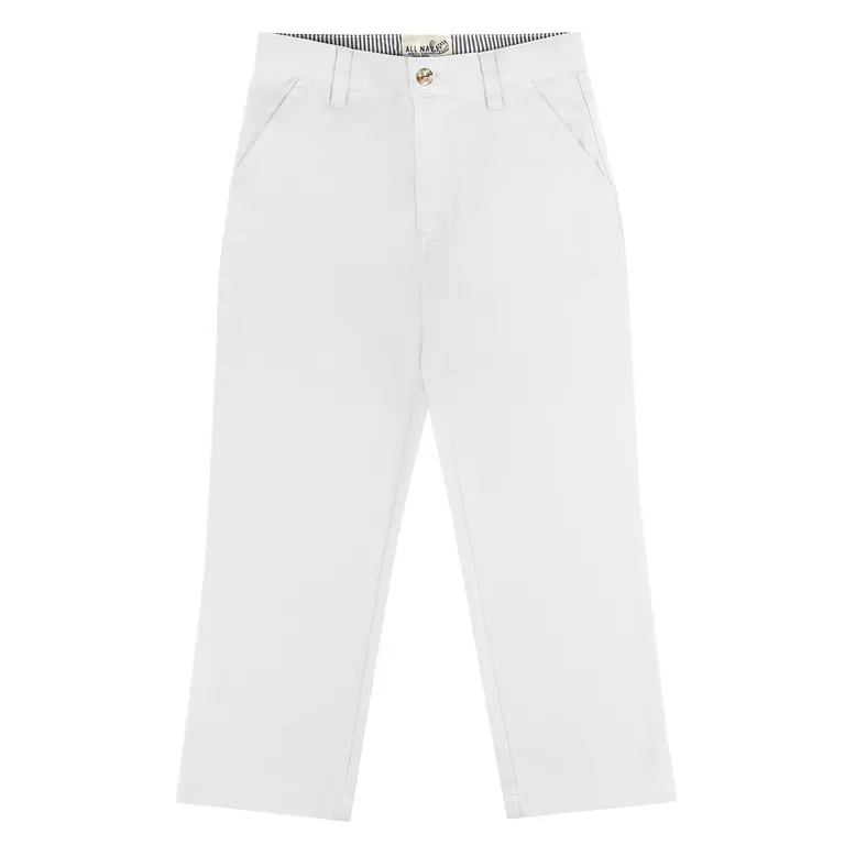 All Navy All Navy Boys Cotton Pants - Regular Fit -