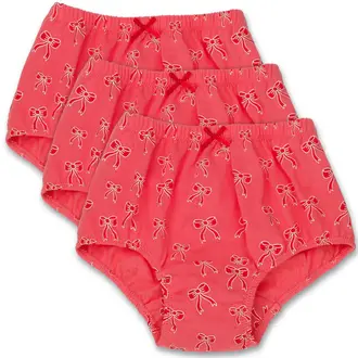 Candyland Candyland Girls Briefs - Bow Design -3 Pack -