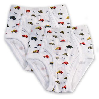 Keychain Keychain Boys Briefs - Cars & Words Design - 2 Pack -