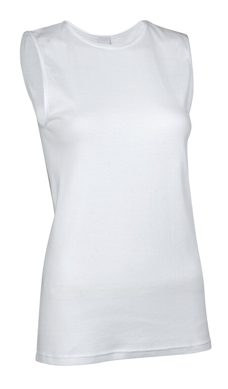 Rosette Rosette Womens Sleeveless White Undershirt -