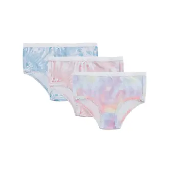 MeMoi MeMoi Girls Panties - Assorted Tie Dye Design - MKU1004 - 3 Pack -