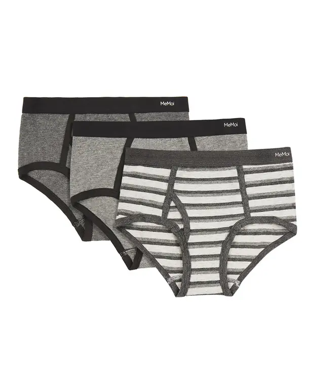 MeMoi MeMoi Boys Knit Briefs - MKU1013 - 3 Pack -