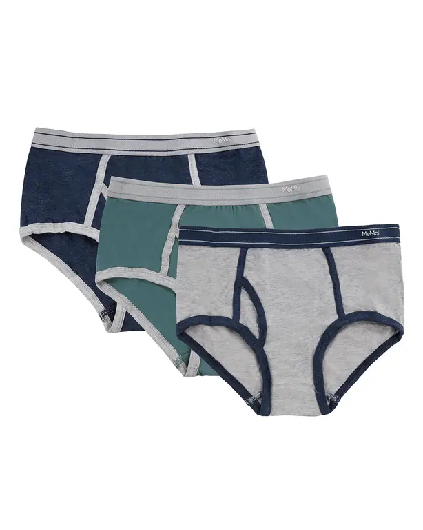 MeMoi MeMoi Boys Knit Briefs - MKU1013 - 3 Pack -