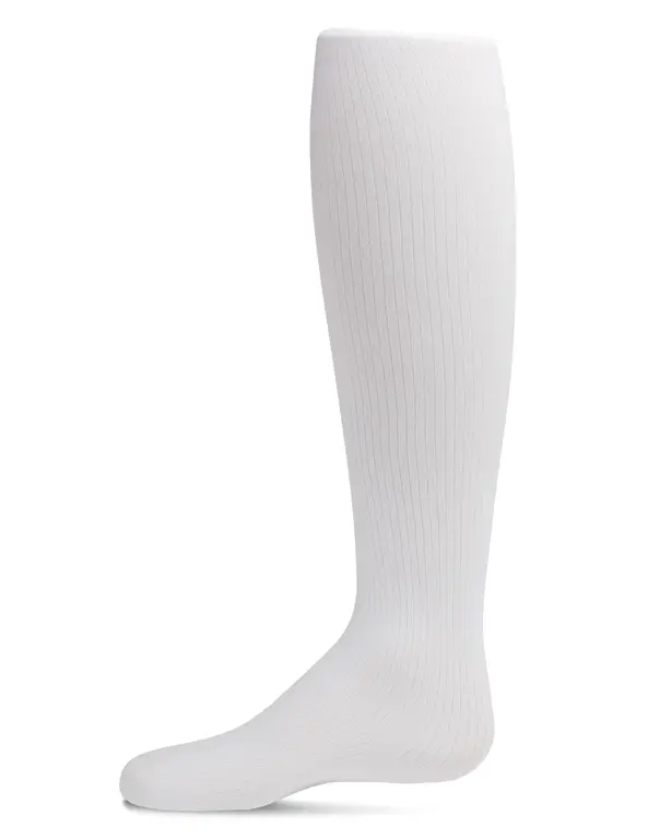 MeMoi MeMoi Girls Fine Ribbed Cotton Tights - MK-214 -
