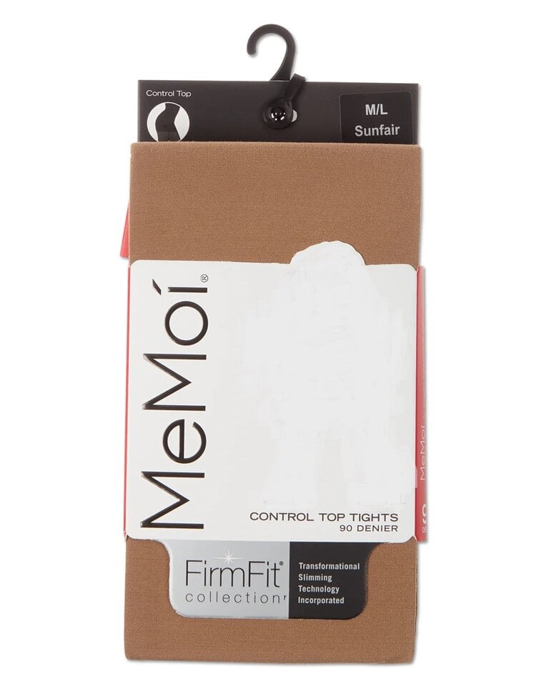 MeMoi MeMoi 90 Denier Control Top Tights - MO-892 -