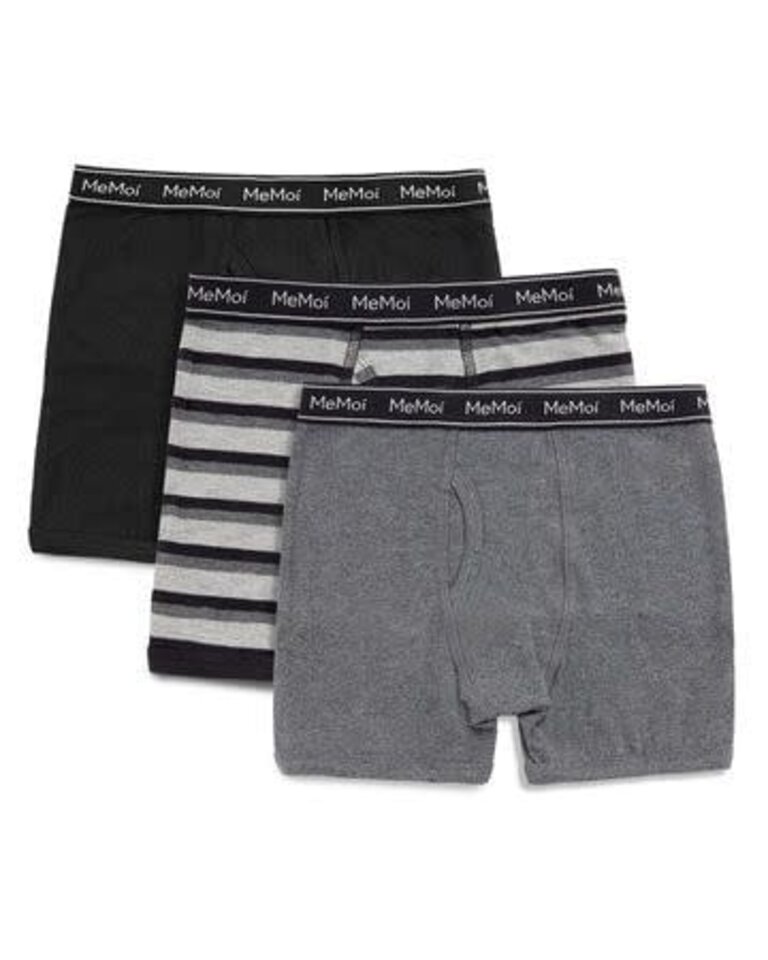 MeMoi MeMoi Boys Knit Boxer Briefs - MKU1015 - 3 Pack -