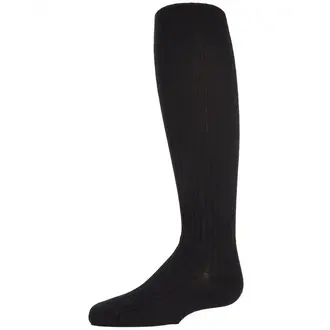 MeMoi MeMoi Girls Ribbed Knit Cotton Tights - MK-302 -