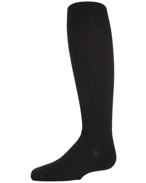 MeMoi MeMoi Girls Ribbed Knit Cotton Tights - MK-302 -