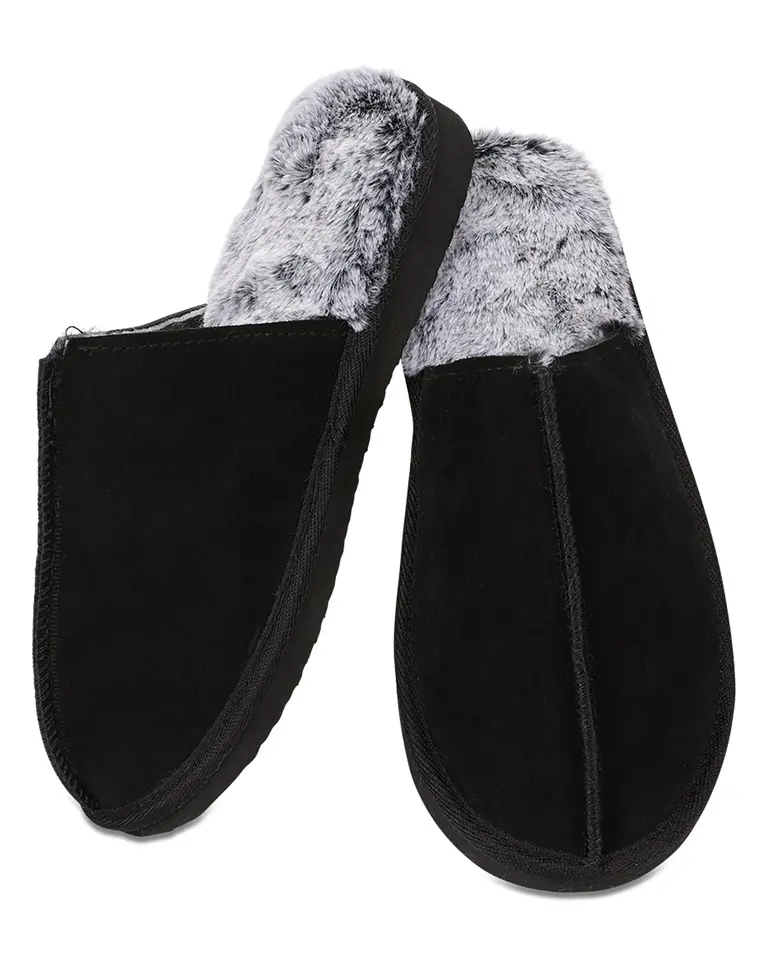 MeMoi MeMoi Mens Plush Suede Slippers - AZP08321 -