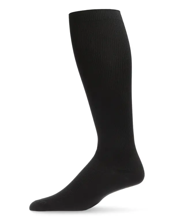 MeMoi MeMoi Mens Nylon Ribbed Long Socks - MN-106 -