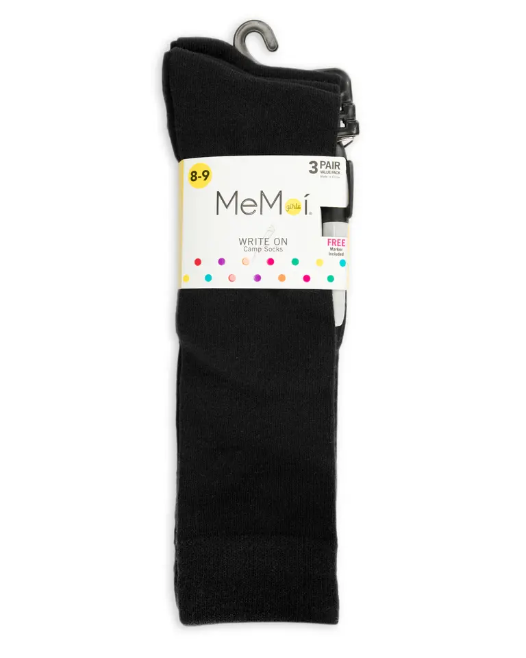 MeMoi Memoi Girls Camp Socks - 3 Pack - Promo 710 -