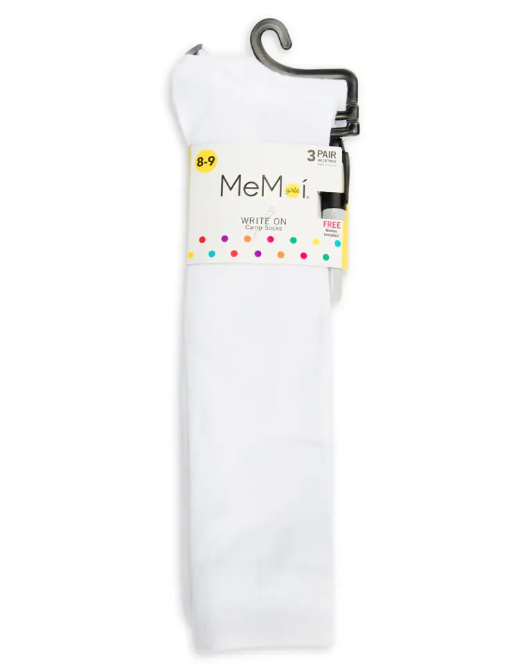 MeMoi Memoi Girls Camp Socks - 3 Pack - Promo 710 -