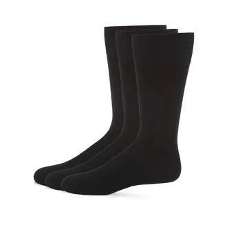 MeMoi MeMoi Mens Bamboo Rayon Flat Knit Socks - 3 Pack - MM-461 -