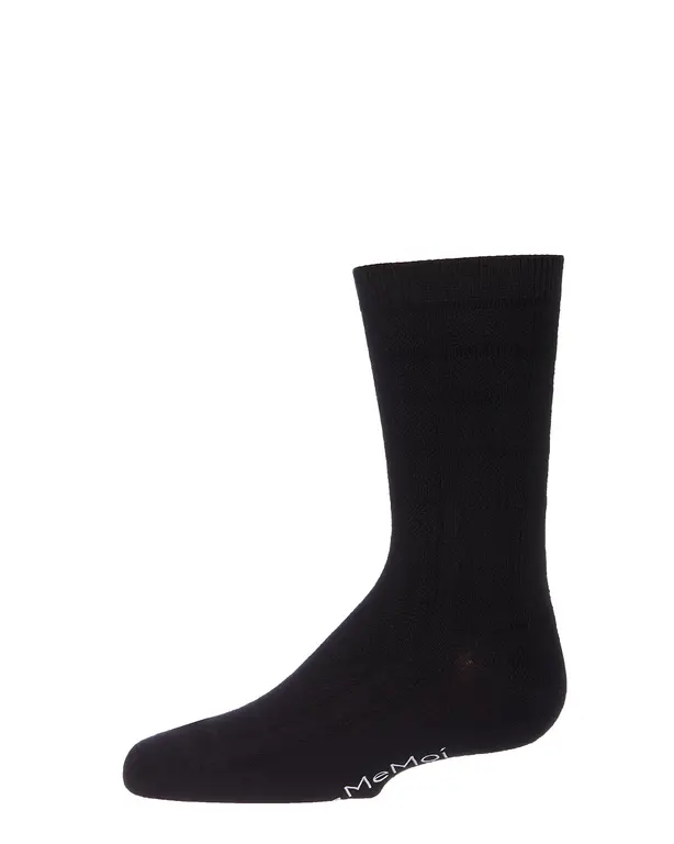 MeMoi MeMoi Boys Bamboo Solid Plaid Socks - MK-180 -