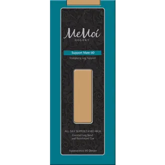 MeMoi MeMoi 60 Denier Support Mate Knee High - MS-735 -