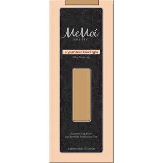 MeMoi MeMoi 12 Denier Silky Sheer Knee High - MS-709 -