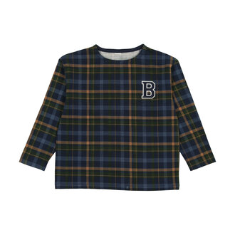 Analogie Analogie Plaid Boxy Tee - FW24 -