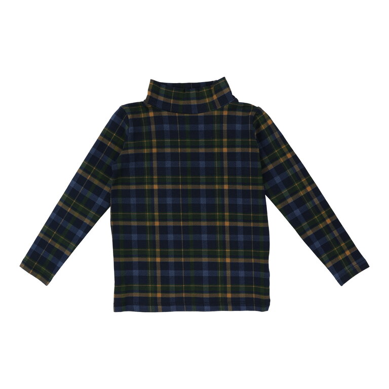 Analogie Analogie Plaid Mockneck - FW24 -