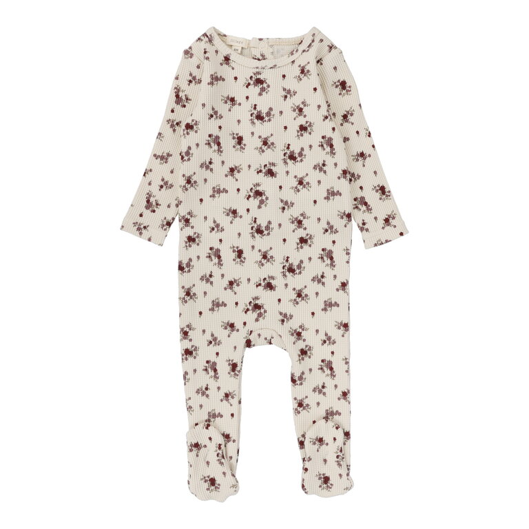 Lil Legs Lil Legs Floral Cluster Footie- FW24 -