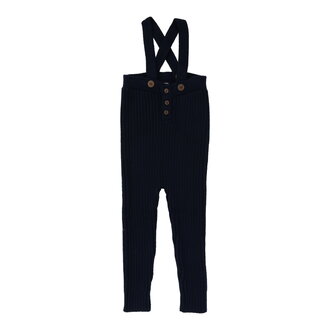 Analogie Analogie Rib Knit Overalls - FW24 -