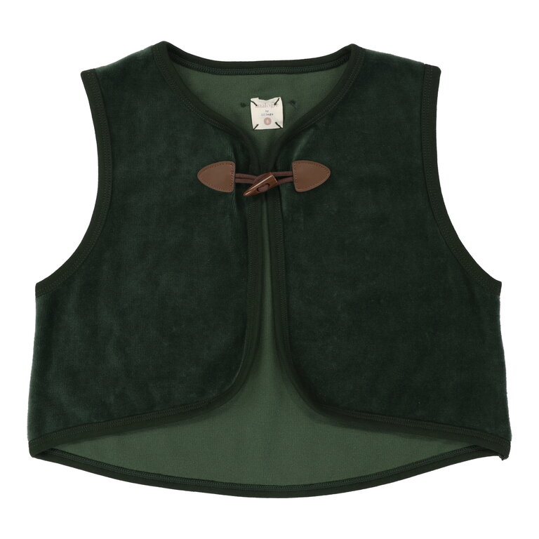 Analogie Analogie Velour Toggle Vest - FW24 -