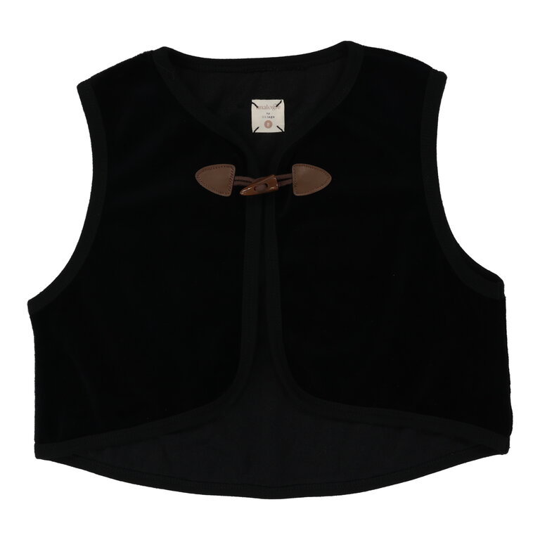 Analogie Analogie Velour Toggle Vest - FW24 -