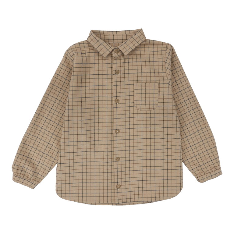 Analogie Analogie Boys Windowpane Shirt - FW24 -