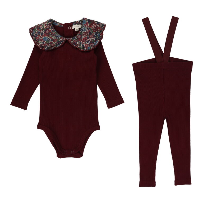 Lil Legs Lil Legs Oversized Collar Tee Set - FW24 -