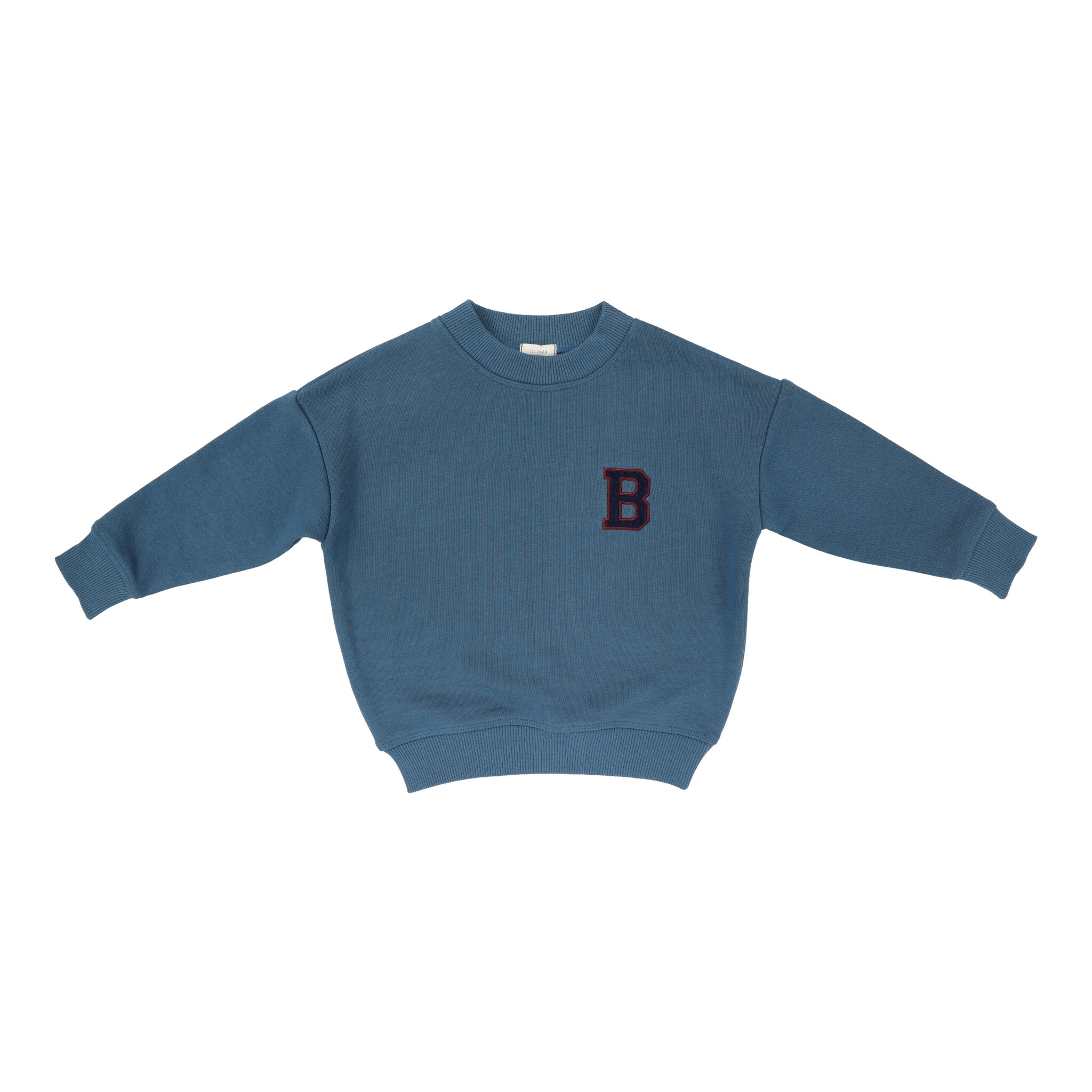 Lil Legs Applique Sweatshirt - Blue Lil Legs Applique Sweatshirt - Blue