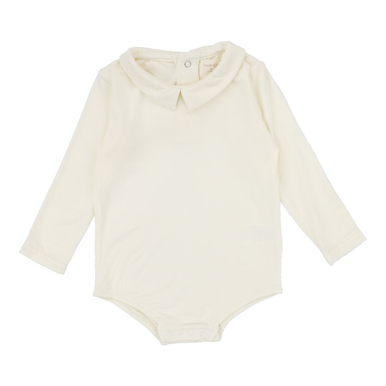 Lil Legs Lil Legs Collar Onesie -