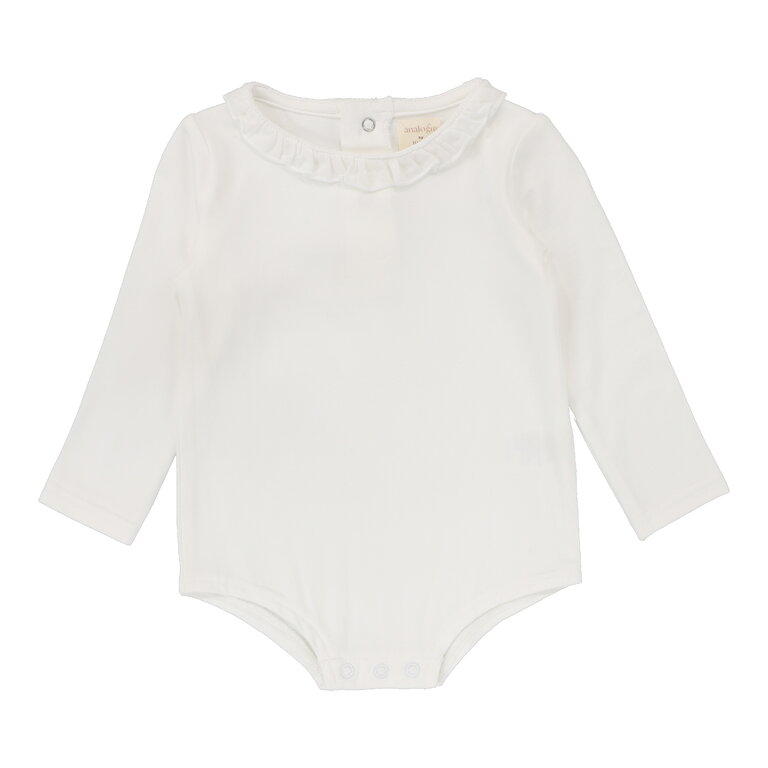 Lil Legs Lil Legs Ruffle Onesie - Long Sleeve -
