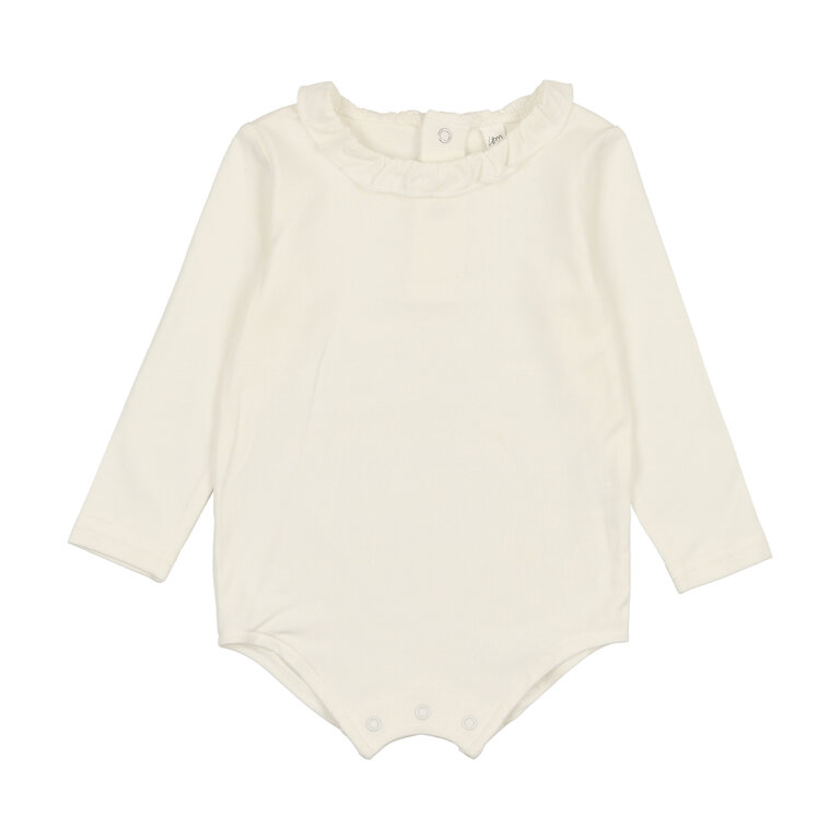 Lil Legs Lil Legs Ruffle Onesie - Long Sleeve -