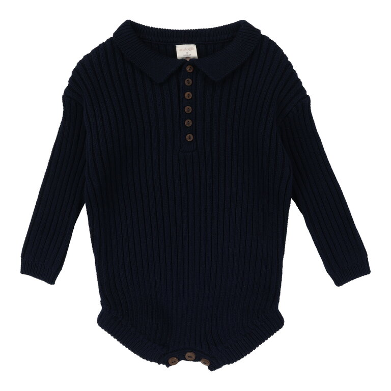 Analogie Analogie Boys Knit Romper - FW24 -