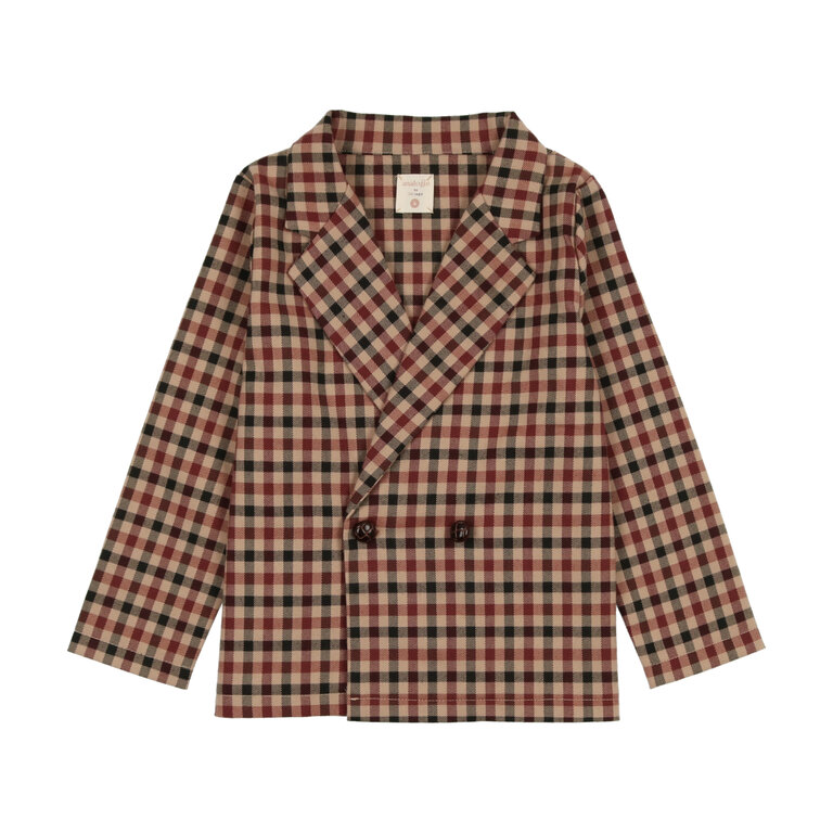 Analogie Analogie Plaid Blazer - FW24 -