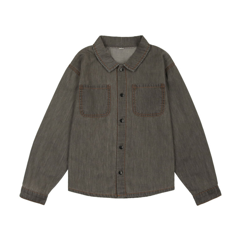 Analogie Analogie Denim Tencel Button Down Shirt - FW24 -