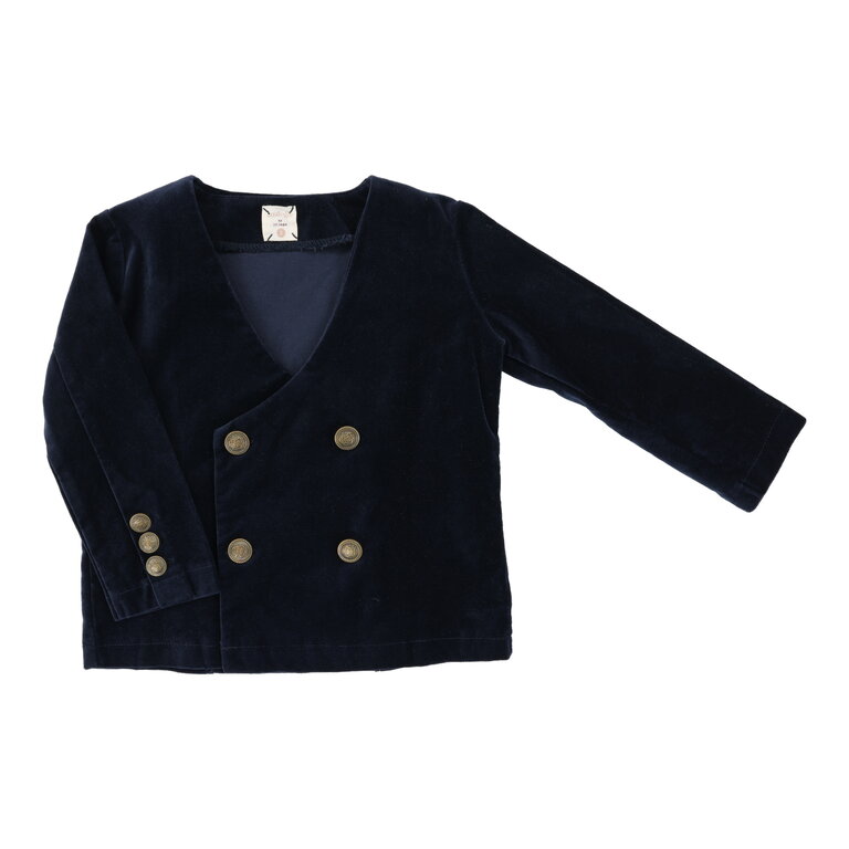 Analogie Analogie Velvet Blazer -