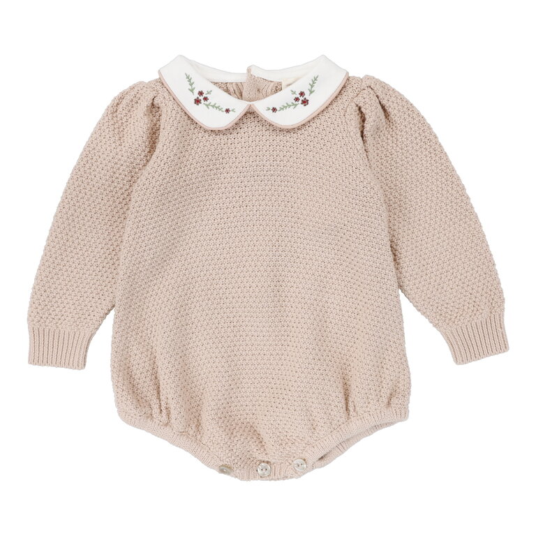 Analogie Analogie Girls Knit Romper - FW24 -