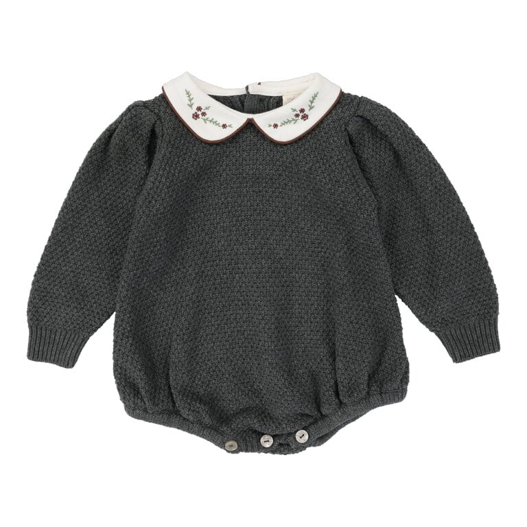 Analogie Analogie Girls Knit Romper - FW24 -