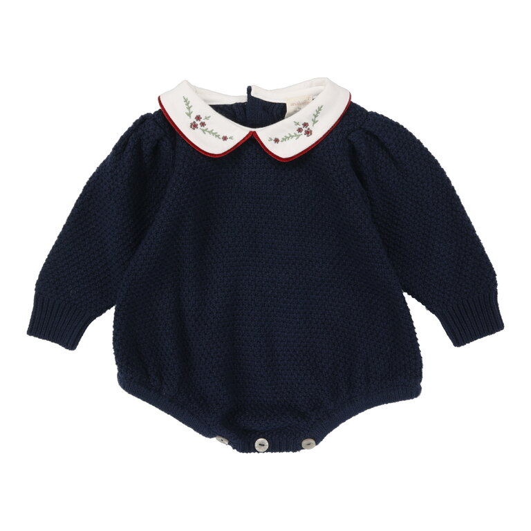Analogie Analogie Girls Knit Romper - FW24 -