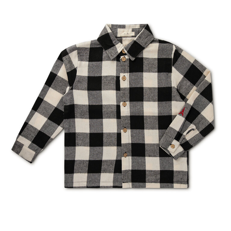 Jolie Enfants Jolie Enfants Plaid Shirt - FB1126 - FW24 -