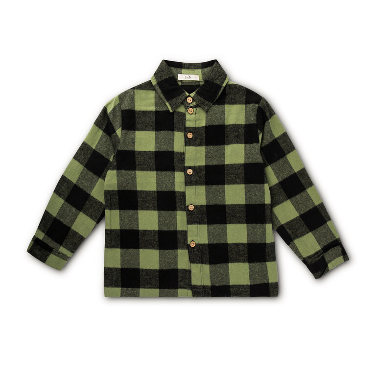 Jolie Enfants Jolie Enfants Plaid Shirt - FB1126 - FW24 -