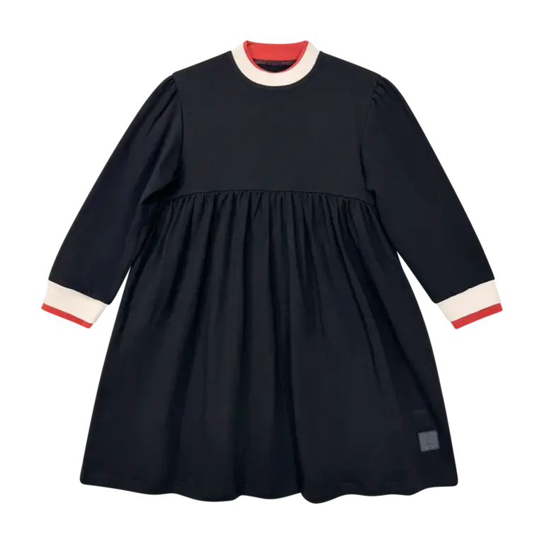 Jolie Enfants Jolie Enfants Double Trim Dress - FB2324 - FW24 -